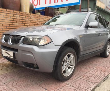 BMW X3 3.0i 2006 - Bán xe BMW X3 3.0i đời 2008, màu bạc, nhập khẩu, 378 triệu