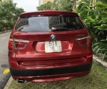 BMW X3 2014 - Cần bán gấp BMW X3 sản xuất 2014, màu đỏ, xe nhập