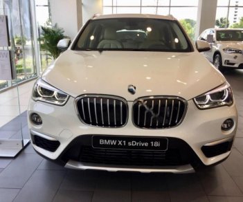 BMW X1 sDriver18i 2018 - Bán xe BMW X1 sDriver18i đời 2018, màu trắng, nhập khẩu