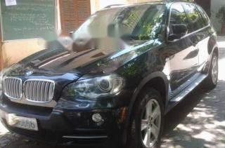 BMW X5  4.8i 2007 - Bán BMW X5 4.8i đời 2007, màu đen, nhập khẩu nguyên chiếc còn mới, giá tốt