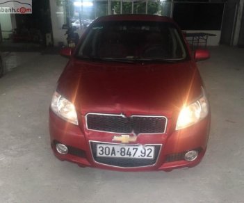 Chevrolet Aveo  LTZ  2015 - Cần bán gấp Aveo LTZ đời 2015 số tự động màu đỏ, biển HN