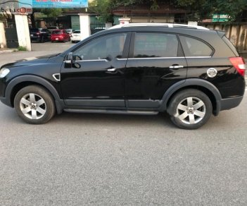 Chevrolet Captiva LT 2008 - Gia đình bán Chevrolet Captiva LT đời 2008, màu đen  