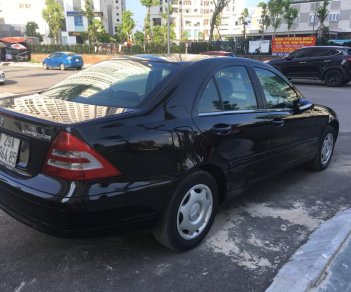 Mercedes-Benz C class C180 2003 - Cần bán lại xe Mercedes-Benz C class năm 2003 màu đen, giá 195 triệu