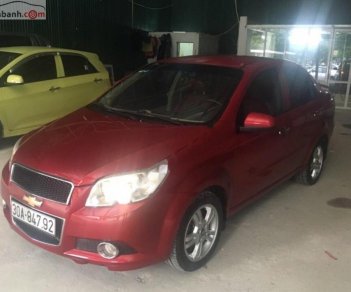 Chevrolet Aveo  LTZ  2015 - Cần bán gấp Aveo LTZ đời 2015 số tự động màu đỏ, biển HN