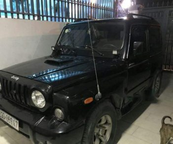 Kia Jeep 2002 - Bán Kia Jeep năm 2002, màu đen, 199 triệu