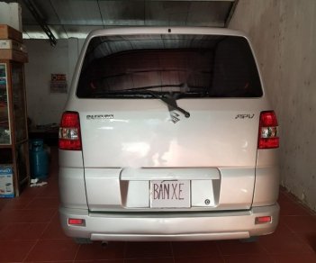 Suzuki APV 2007 - Cần bán gấp xe cũ Suzuki APV đời 2007, màu bạc, 258tr