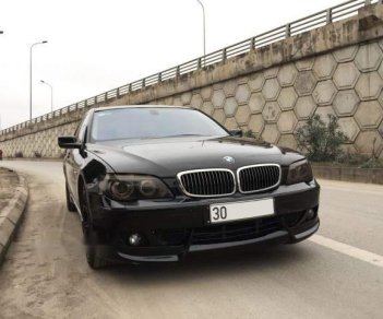 BMW 7 Series   750Li   2005 - Cần bán gấp BMW 750Li đời 2005, màu đen, nhập khẩu số tự động