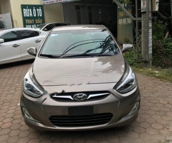 Hyundai Accent 1.4 Blue   2014 - Bán Hyundai Accent 1.4 Blue năm 2014, màu nâu, nhập khẩu