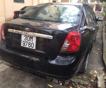 Chevrolet Lacetti   2008 - Bán Chevrolet Lacetti đời 2008, màu đen, giá chỉ 188 triệu