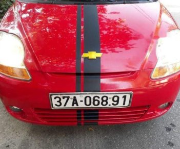 Chevrolet Spark   LT  2009 - Cần bán Chevrolet Spark LT năm 2009, màu đỏ