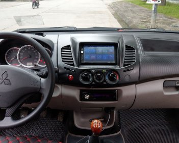 Mitsubishi Triton   2.4 MT  2014 - Bán Mitsubishi Triton 2.4 MT đời 2014, màu đỏ