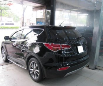 Hyundai Santa Fe 2.2 2013 - Bán Hyundai Santa Fe 2.2 đời 2013, màu đen, nhập khẩu nguyên chiếc 
