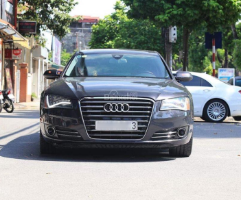 Audi A8   2010 - Bán xe Audi A8 sản xuất năm 2010, màu đen