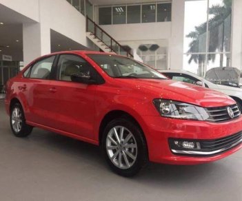 Volkswagen Polo   2018 - Bán Volkswagen Polo sản xuất năm 2018, màu đỏ, xe nhập, giá tốt