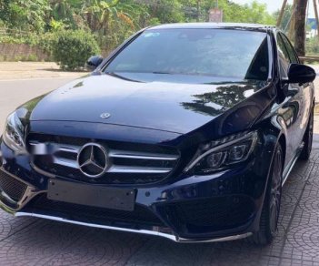 Mercedes-Benz C class   C300 AMG   2017 - Bán C300 AMG 2018 chạy chỉ có 800 km, màu xanh, nội thất đỏ