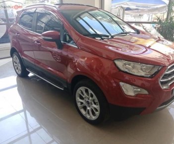 Ford EcoSport Titanium 1.5L AT 2018 - Bán xe Ford EcoSport Titanium 1.5L AT sản xuất năm 2018, màu đỏ 