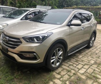 Hyundai Santa Fe 4wd 2018 - Cần bán xe Hyundai Santa Fe đời 2018, màu kem (be), giá 1 tỷ 020 triệu