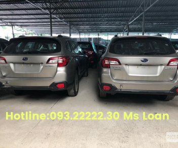 Subaru Outback 2.5 2018 - Lô hàng 2018 Subaru Outback Eyesight màu vàng cát, khuyến mãi lớn nhất trong năm gọi 093.22222.30 Ms Loan