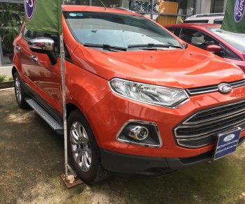 Ford EcoSport 2015 - Cần bán xe Ford Ecosport sản xuất năm 2015, màu cam, 495 triệu