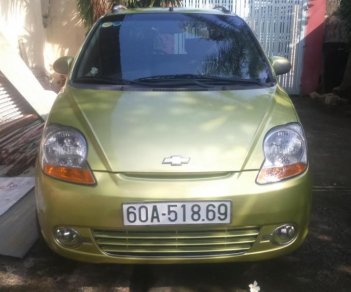 Chevrolet Spark LT 2009 - Cần bán xe Chevrolet Spark LT 1.0 2009, màu vàng