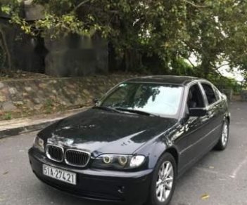 BMW 3 Series  318i 2004 - Bán ô tô BMW 3 Series 318i năm 2004, màu đen, nhập khẩu nguyên chiếc