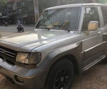 Hyundai Galloper   2003 - Bán ô tô Hyundai Galloper đời 2003, màu xám chính chủ, giá 135tr