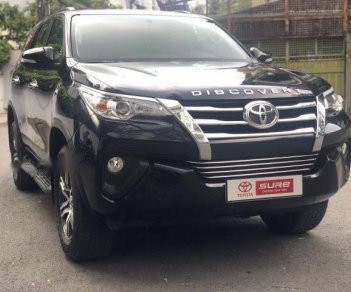 Toyota Fortuner 2.4G 2017 - Bán ô tô Toyota Fortuner 2.4G đời 2017, màu đen số sàn