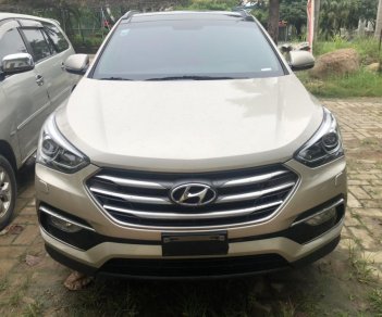 Hyundai Santa Fe 4wd 2018 - Cần bán xe Hyundai Santa Fe đời 2018, màu kem (be), giá 1 tỷ 020 triệu