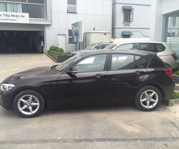 BMW 1 Series 118I 2016 - Bán BMW 118i màu nâu đen, sản xuất 2016, nhập khẩu, biển Hà Nội