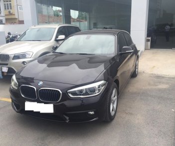 BMW 1 Series 118I 2016 - Bán BMW 118i màu nâu đen, sản xuất 2016, nhập khẩu, biển Hà Nội