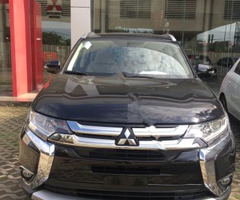 Mitsubishi Outlander 2.0 CVT 2018 - Cần bán xe Mitsubishi Outlander 2.0 CVT 2018, màu đen, 808 triệu