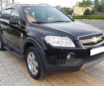 Chevrolet Captiva LT 2008 - Bán ô tô Chevrolet Captiva LT sản xuất năm 2008, màu đen