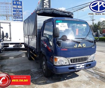 JAC 2t4 2018 - Bán xe tải nhẹ JAC 2t4 thùng dài 3m7-Ga cơ