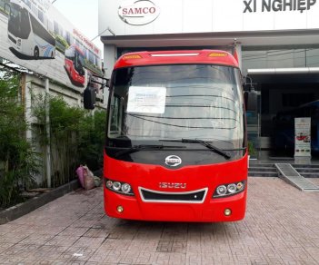 Hãng khác Xe du lịch 2018 - Bán xe Samco Isuzu nhíp 2018 hỗ trợ ngân hàng lãi suất thấp