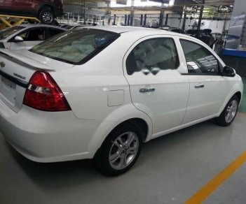 Chevrolet Aveo   LT  2018 - Bán Chevrolet Aveo LT sản xuất 2018, màu trắng, giá 459tr