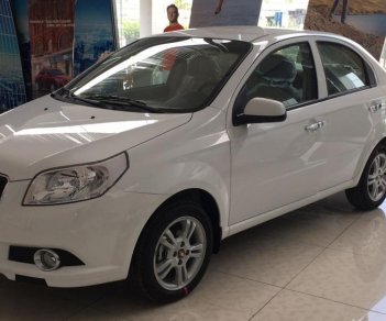 Chevrolet Aveo LTZ 2018 - Bán Chevrolet Aveo LTZ đời 2018, màu trắng giá 415tr