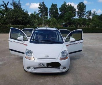 Chevrolet Spark   MT 2010 - Chính chủ bán lại xe Chevrolet Spark MT 2010, màu trắng