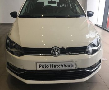 Volkswagen Polo 1.6 AT 2018 - Cần bán xe Volkswagen Polo 1.6 AT năm sản xuất 2018, màu trắng, xe nhập