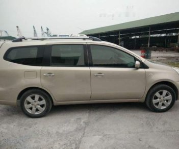 Nissan Grand livina   2012 - Bán xe Nissan Grand livina 2012, màu vàng