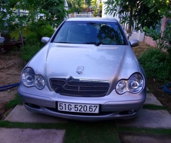 Mercedes-Benz C class C180 2003 - Cần bán xe Mercedes C180 đời 2003, màu bạc, giá 195tr