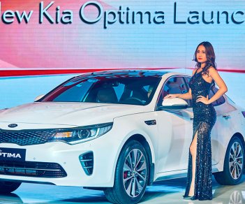 Kia Optima 2.0 GATH 2018 - Bán ô tô Kia Optima GATH sản xuất 2018, màu trắng, giá chỉ 864 triệu, giảm 15tr