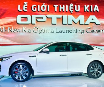 Kia Optima 2.0 GATH 2018 - Bán ô tô Kia Optima GATH sản xuất 2018, màu trắng, giá chỉ 864 triệu, giảm 15tr