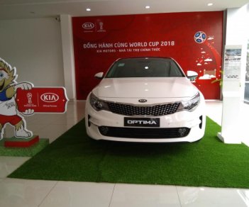 Kia Optima 2.0 GATH 2018 - Bán ô tô Kia Optima GATH sản xuất 2018, màu trắng, giá chỉ 864 triệu, giảm 15tr