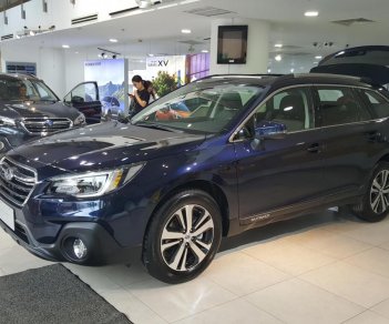 Subaru Outback   2.5 eyesight 2018 - Cần bán Subaru Outback 2.5 Eyesight sản xuất 2018, màu xanh coban, nhập khẩu