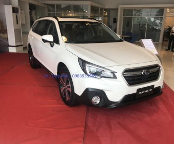 Subaru Outback   2018 - Bán xe Subaru Outback 2.5 Eyesight năm sản xuất 2018, màu trắng, nhập khẩu nguyên chiếc