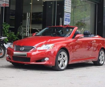 Lexus IS 250 c 2009 - Cần bán xe Lexus IS 250 c đời 2009, màu đỏ, nhập khẩu