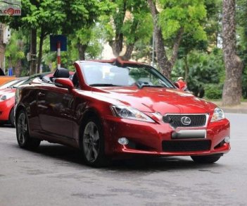 Lexus IS 250 c 2009 - Cần bán xe Lexus IS 250 c đời 2009, màu đỏ, nhập khẩu