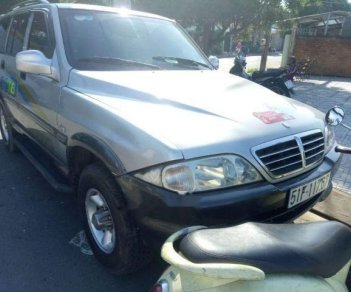 Ssangyong Musso 2004 - Cần bán Ssangyong Musso đời 2004, màu bạc, nhập khẩu Hàn Quốc