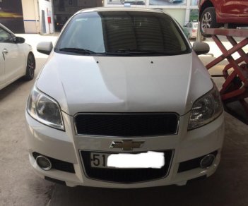 Chevrolet Aveo LT 2014 - Bán Aveo LT 2014, màu trắng, biển TP, giá TL, hỗ trợ góp