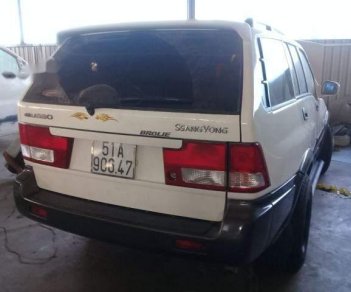 Ssangyong Musso 2005 - Bán Ssangyong Musso sản xuất 2005, màu trắng